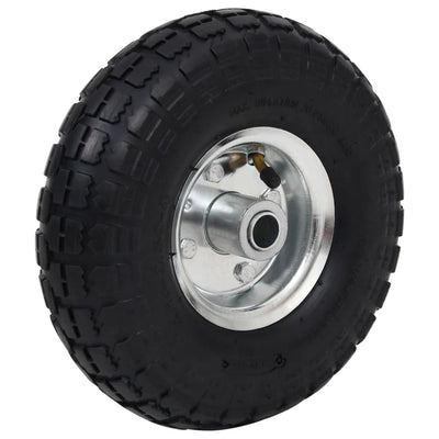 Sack Truck Wheels 2 pcs Rubber 4.10/3.50-4