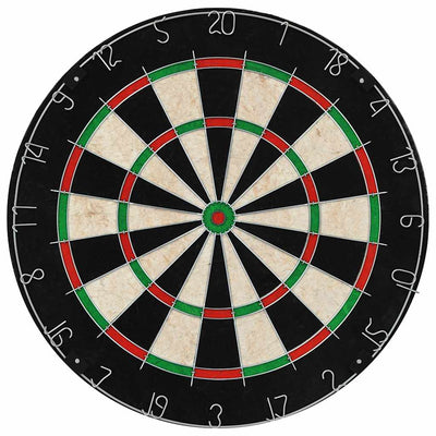 Professional Sisal Dartboard with 6 Darts