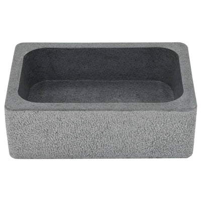 Sink 45x30x15 cm Riverstone Black