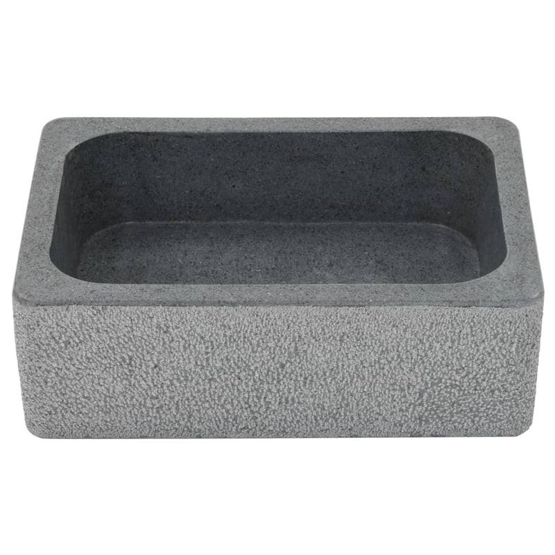 Sink 45x30x15 cm Riverstone Black