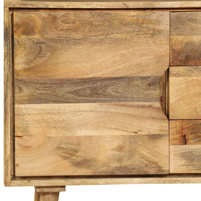 Sideboard Solid Mango Wood 90x30x69 cm