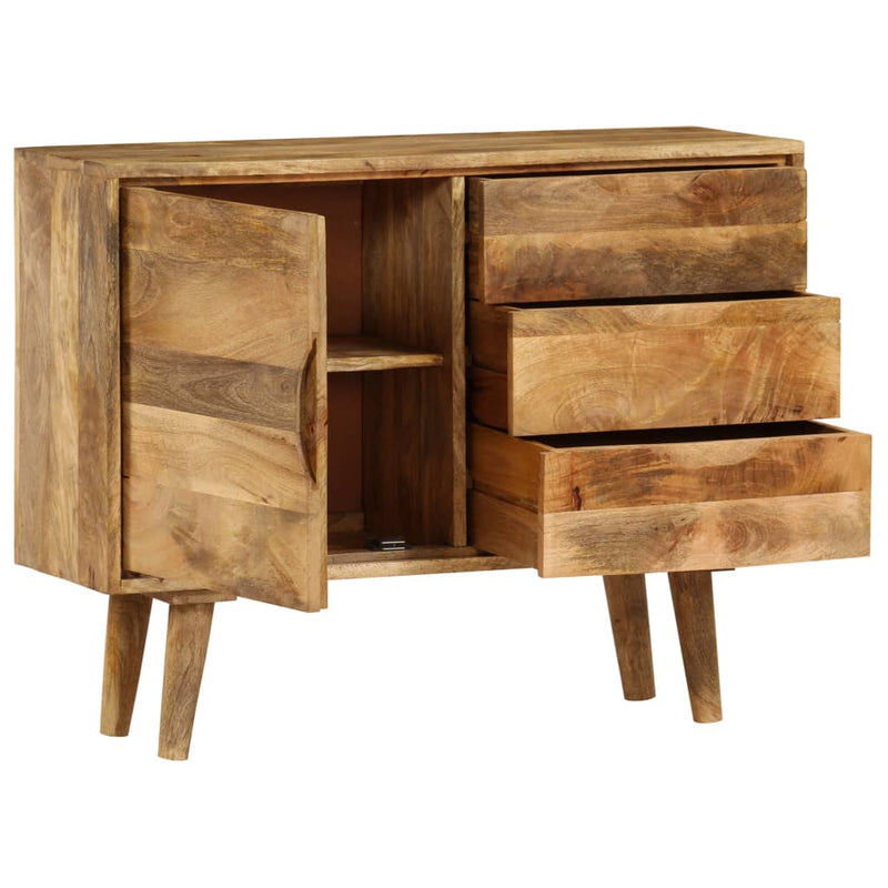 Sideboard Solid Mango Wood 90x30x69 cm