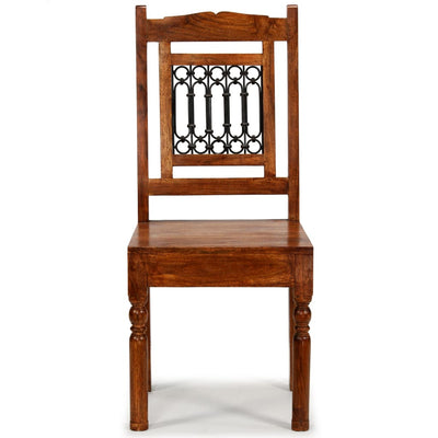 Dining Chairs 4 pcs Solid Wood Classic