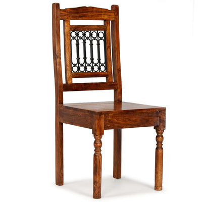 Dining Chairs 4 pcs Solid Wood Classic