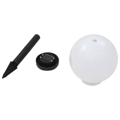 Outdoor Solar Lamps 3 pcs LED Spherical 20 cm RGB