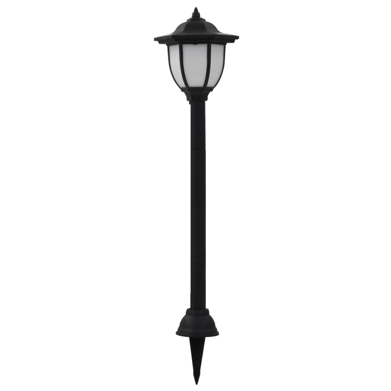 Outdoor Solar Lamps 3 pcs LED Black