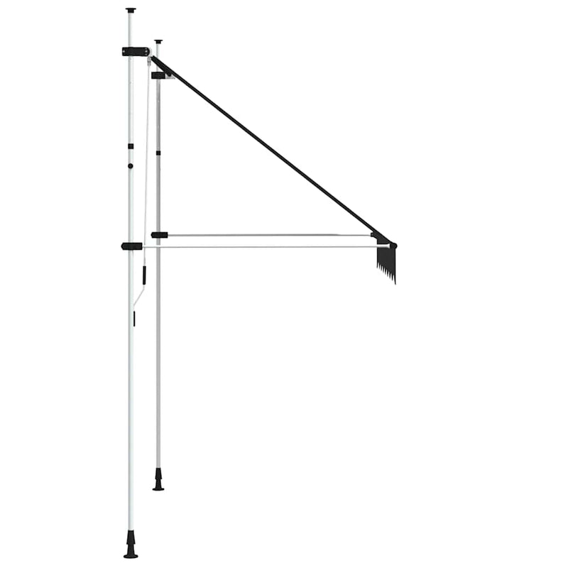 Manual Retractable Awning 200 cm Anthracite