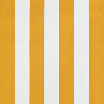 Retractable Awning 200x150 cm Yellow and White