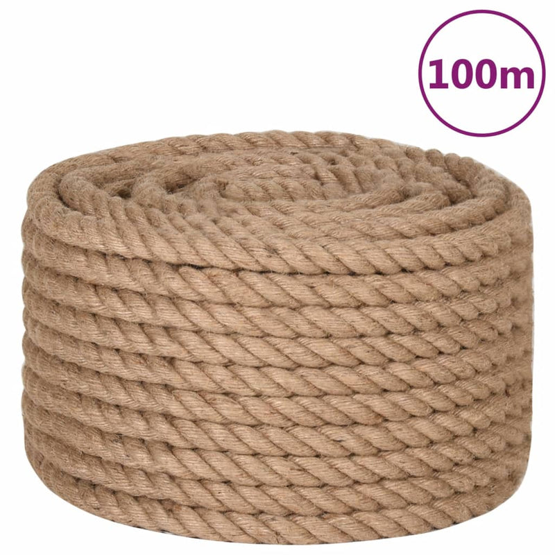 Rope 100% Jute 20 mm 100 m