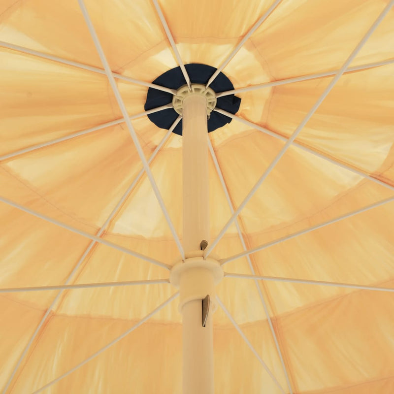 Beach Parasol Natural 300 cm Hawaii Style