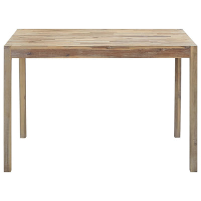 Dining Table 120x70x75 cm Solid Acacia Wood