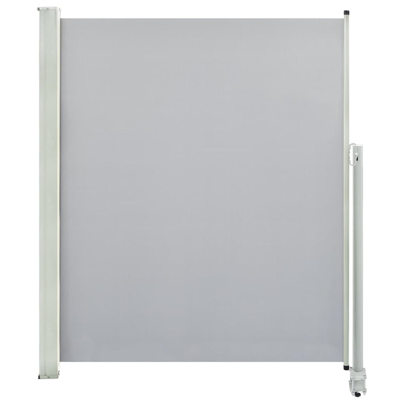 Patio Retractable Side Awning 160 x 300 cm Grey