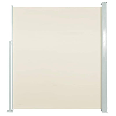 Retractable Side Awning 120 x 300 cm Cream