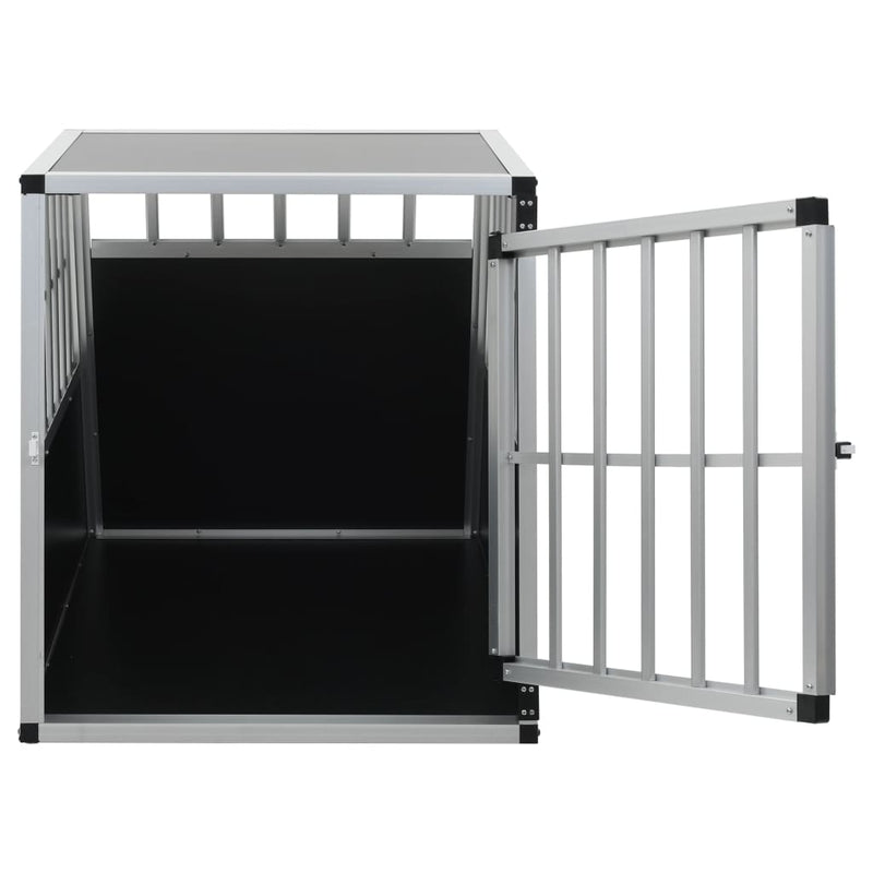 Dog Cage with Single Door 65x91x69.5 cm