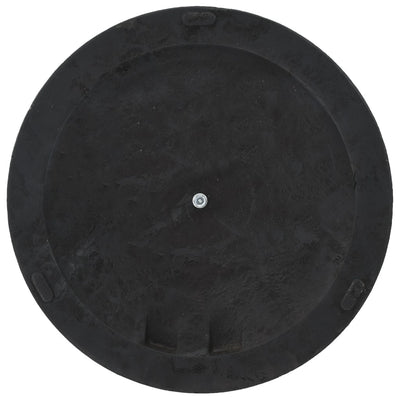 Parasol Base Round Polyresin 19 kg Black