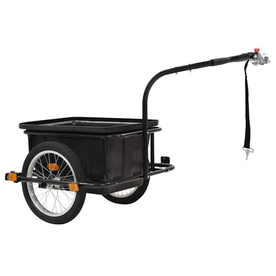 Bike Trailer Black 50 L