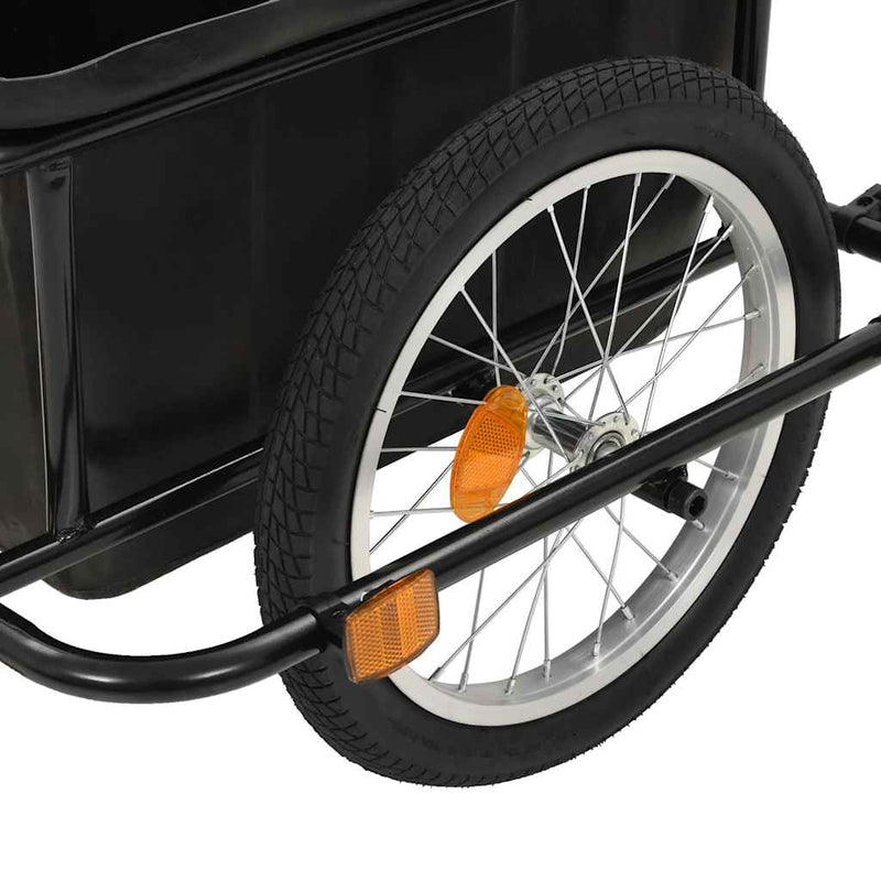 Bike Trailer Black 50 L