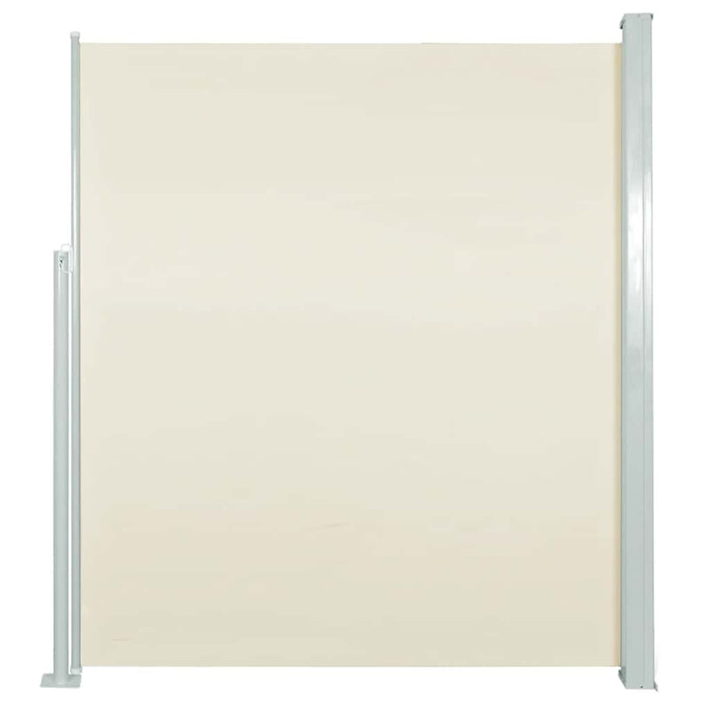 Retractable Side Awning 160 x 500 cm Cream