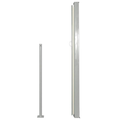 Retractable Side Awning 160 x 500 cm Cream