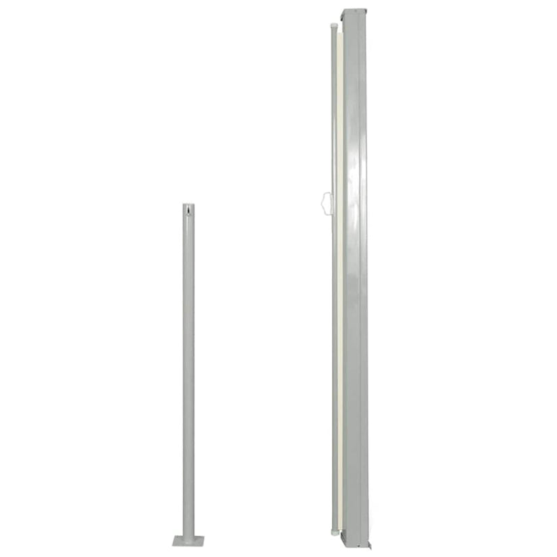 Retractable Side Awning 160 x 500 cm Cream