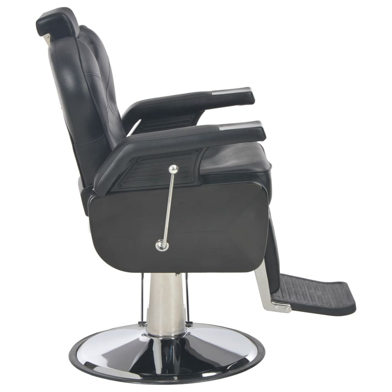 Barber Chair Black 72x68x98 cm Faux Leather