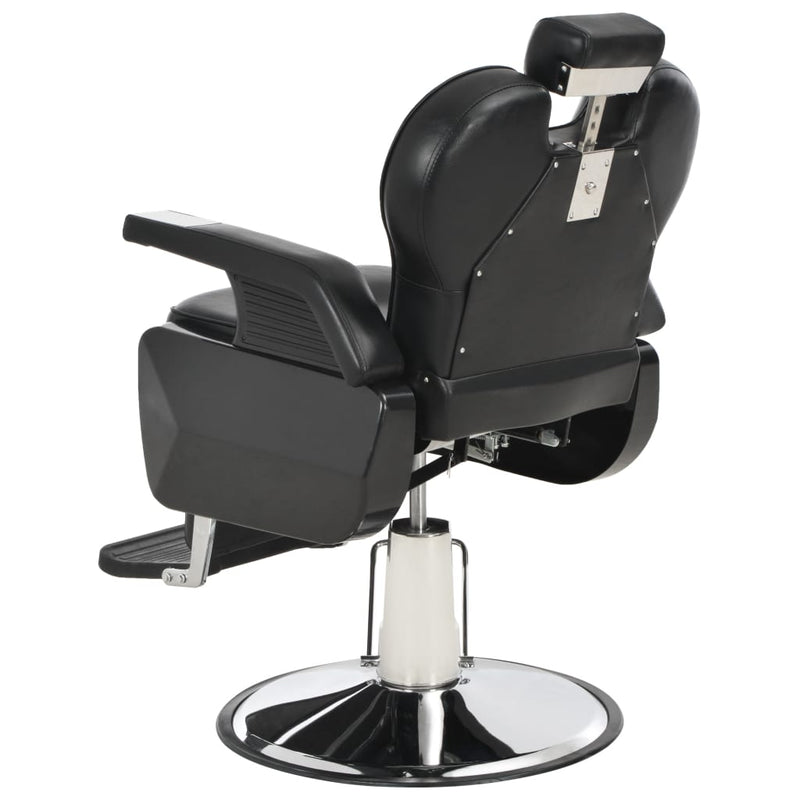 Barber Chair Black 72x68x98 cm Faux Leather