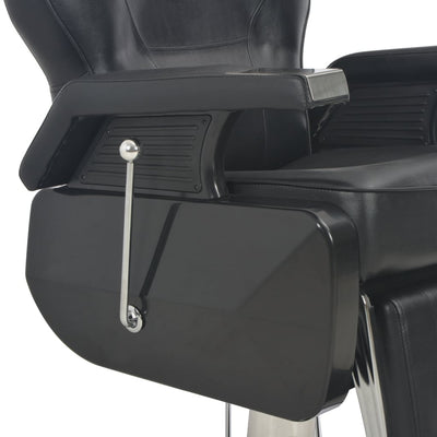 Barber Chair Black 72x68x98 cm Faux Leather