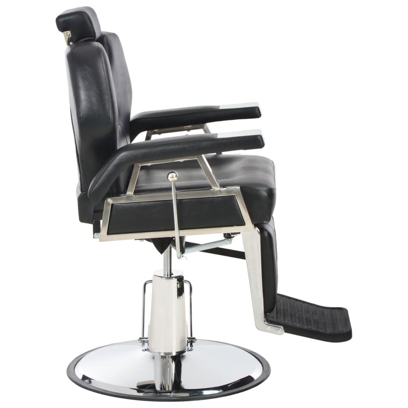 Barber Chair Black 72x68x98 cm Faux Leather