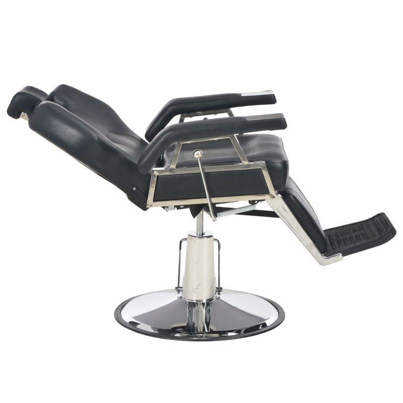 Barber Chair Black 72x68x98 cm Faux Leather