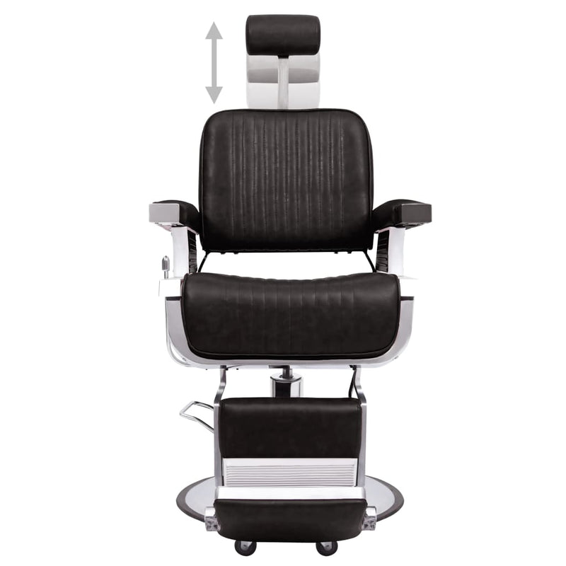 Barber Chair Black 68x69x116 cm Faux Leather