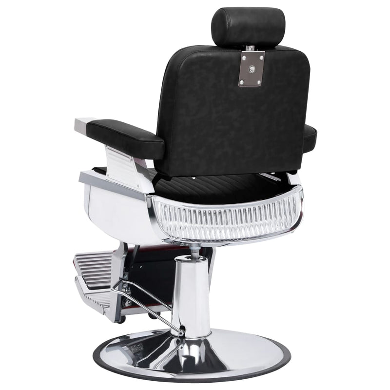 Barber Chair Black 68x69x116 cm Faux Leather