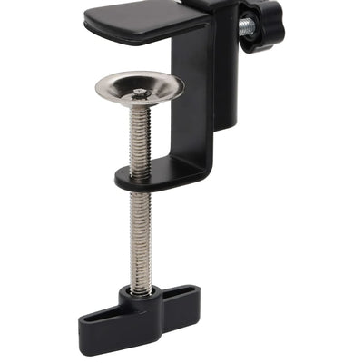 Table Mounted Microphone Stand Black Steel