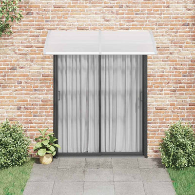 Door Canopy Grey 200x100 cm PC