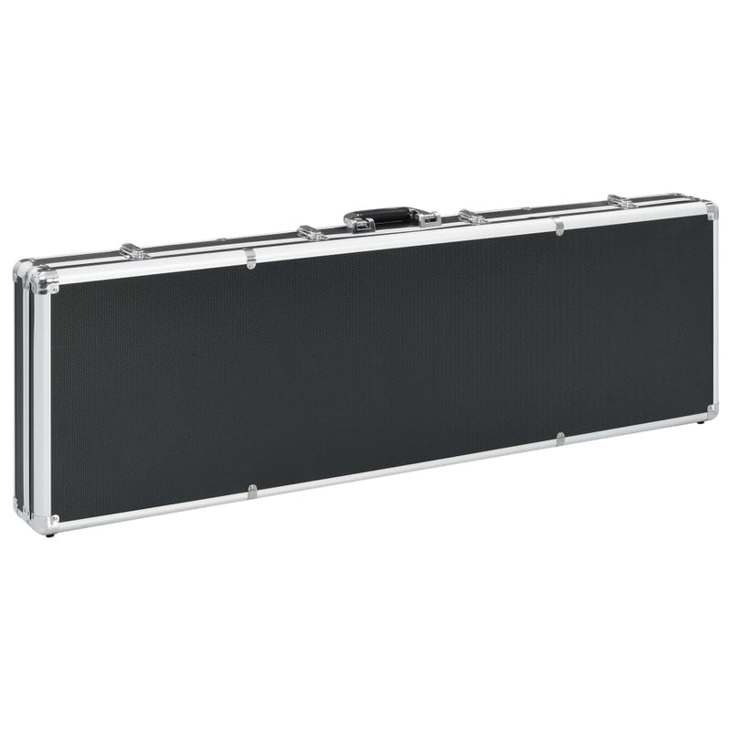 Gun Case Black 118x38x12 cm Aluminium