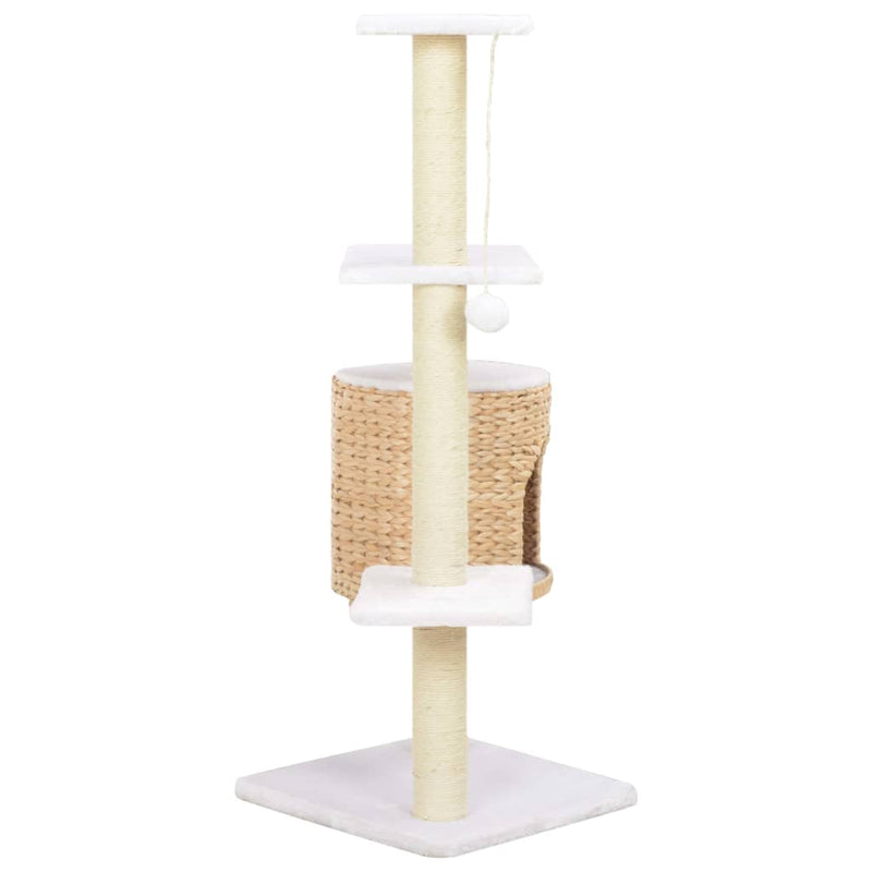 Cat Tree with Sisal Scratching Post Seagrass