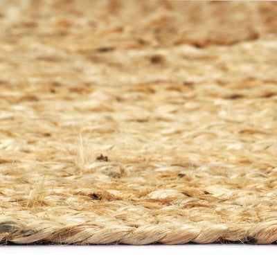 Handmade Rug Jute Natural 80x160 cm