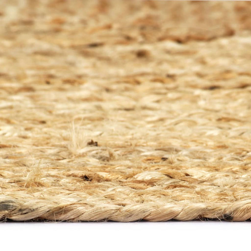 Handmade Rug Jute Natural 80x160 cm