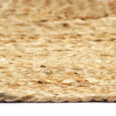 Handmade Rug Jute Natural 160x230 cm