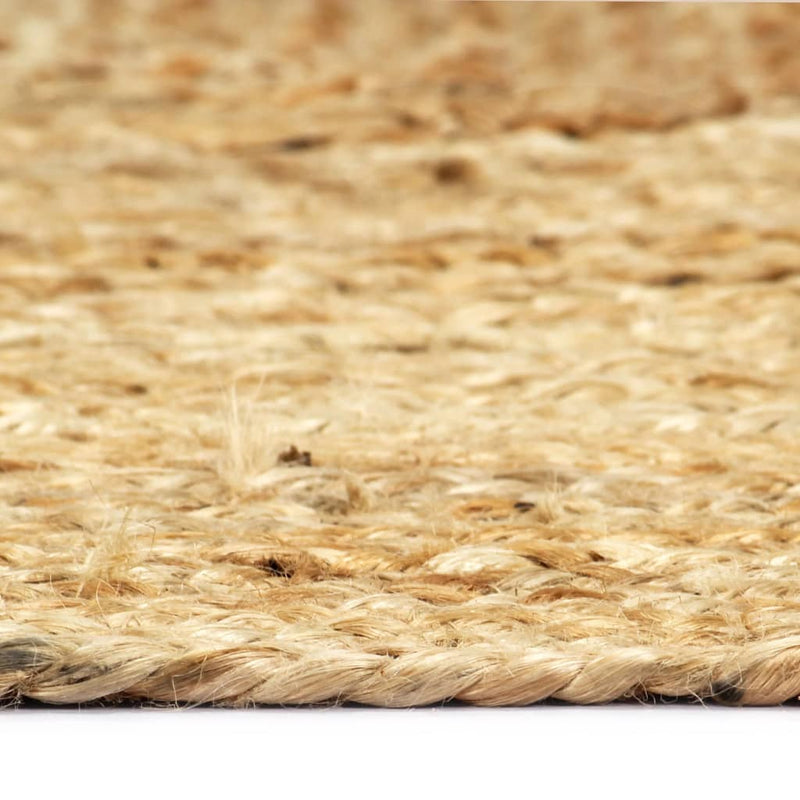 Handmade Rug Jute Natural 160x230 cm