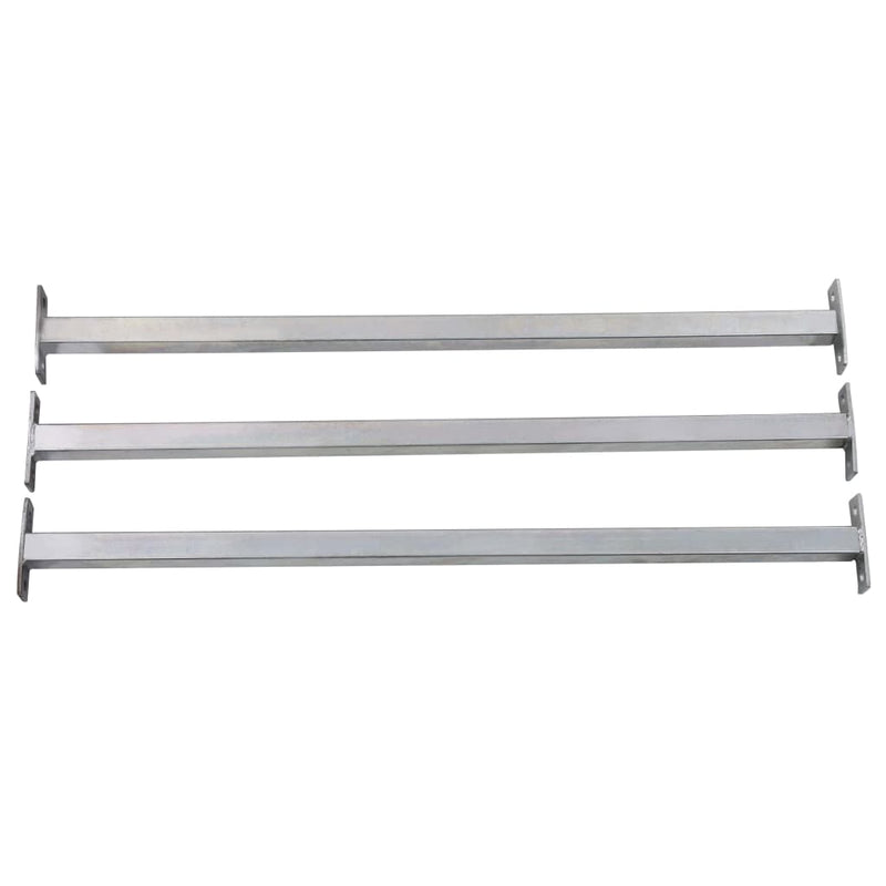 Adjustable Security Window Bars 3 pcs 710-1200 mm