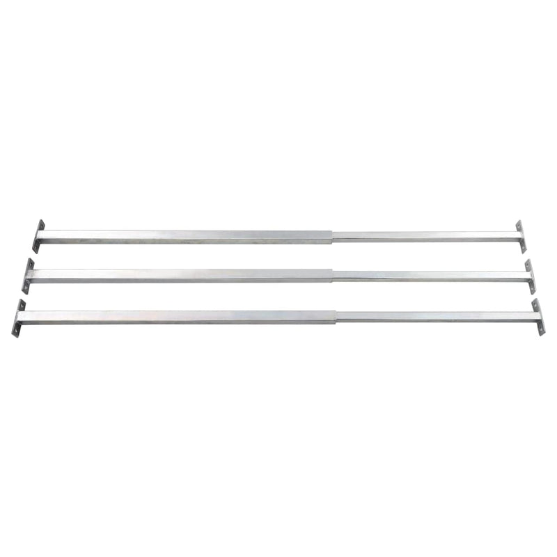 Adjustable Security Window Bars 3 pcs 710-1200 mm