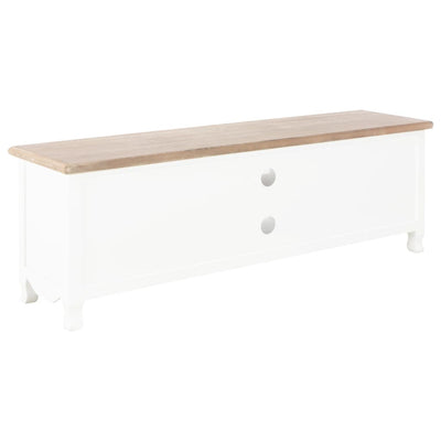 TV Cabinet White 120x30x40 cm Wood