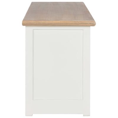 TV Cabinet White 120x30x40 cm Wood