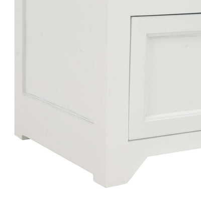 TV Cabinet White 120x30x40 cm Wood