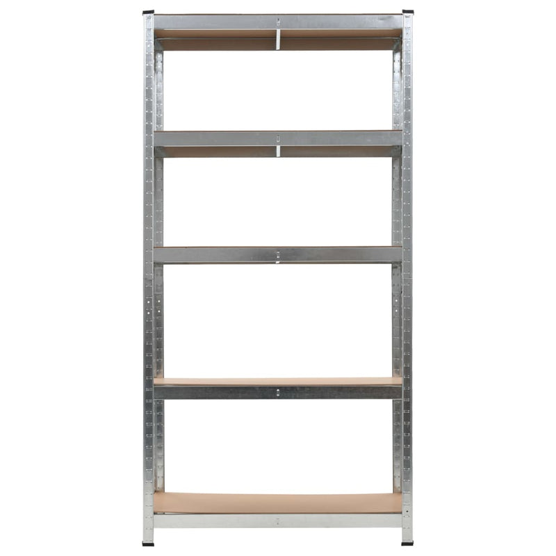 Storage Shelves 2 pcs 90x40x180 cm MDF