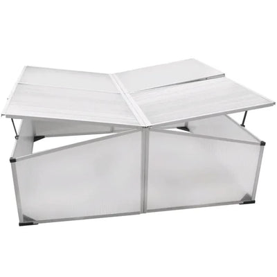 Cold Frame 4 Lids 108x41x110 cm