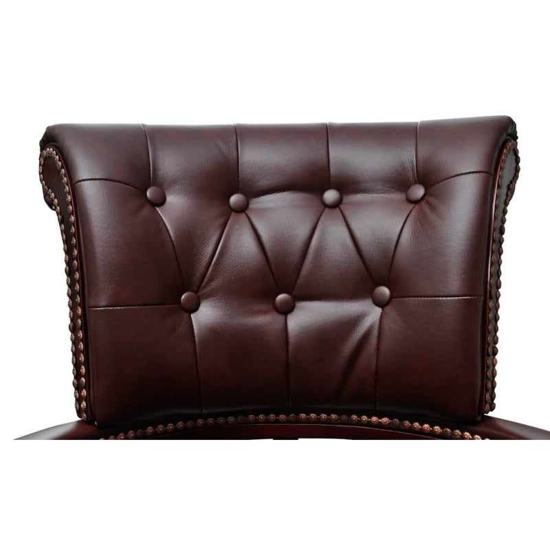 Swivel Office Chair Brown