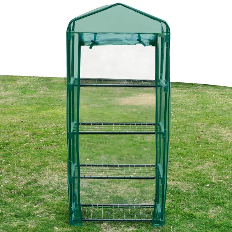 Greenhouse with 4 Shelves