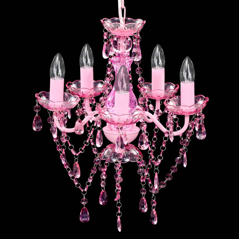 Crystal Light 5 Bulbs Pink