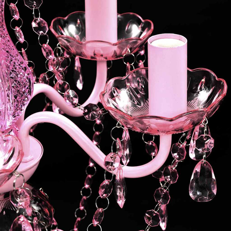 Crystal Light 5 Bulbs Pink